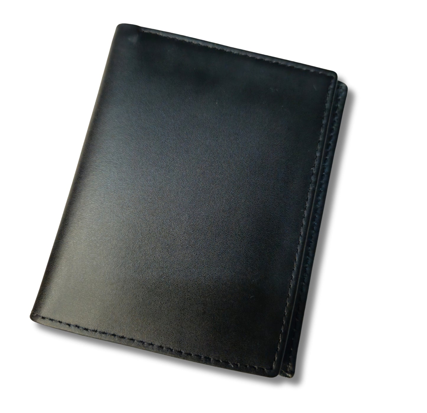 Premium Quality Men’s Executive Slim Leather Wallet - Black