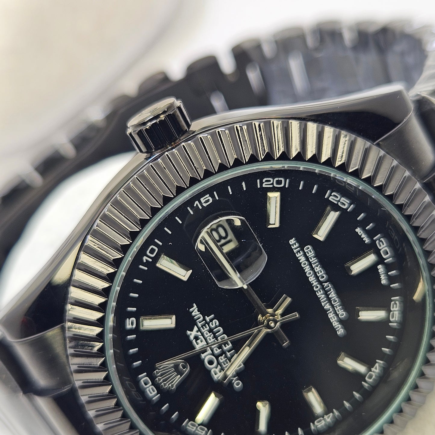 Rolex Oyster Perpetual Black Premium Luxury Edition