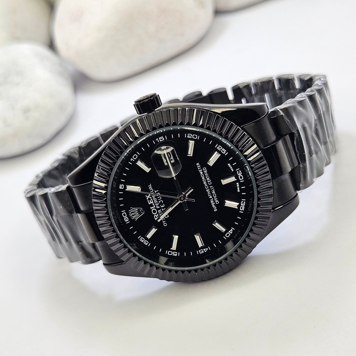 Rolex Oyster Perpetual Black Premium Luxury Edition