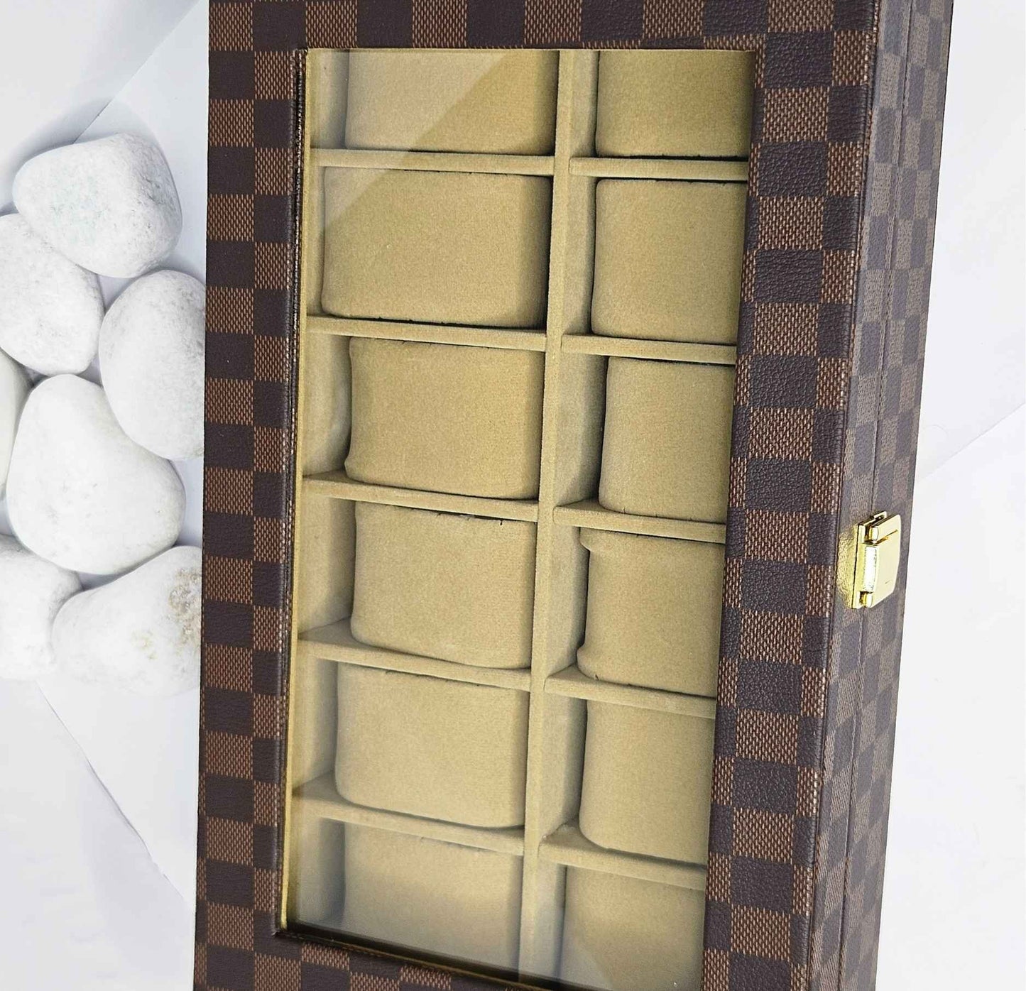 12 Slots Wrist Watch Storage Box