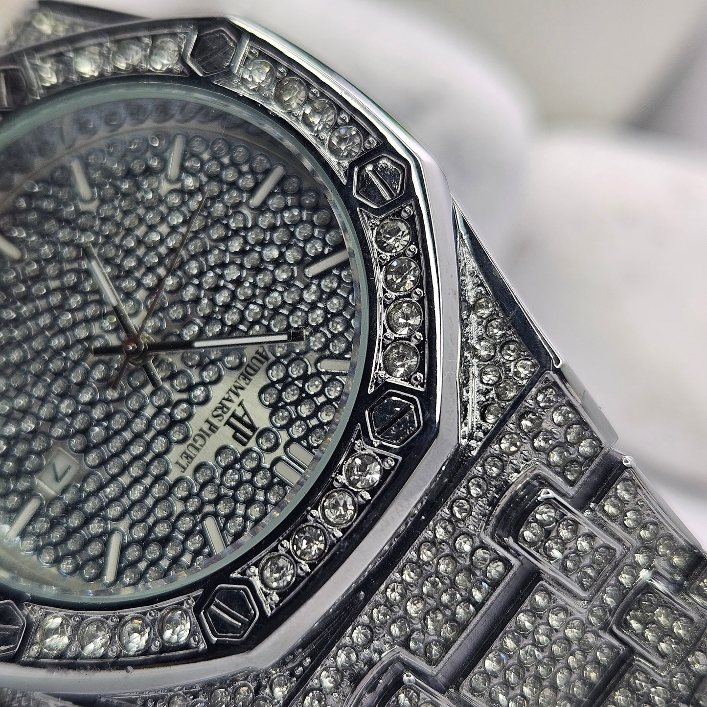 Audemars Piguet Royal Oak 41MM Silver Stone Dial