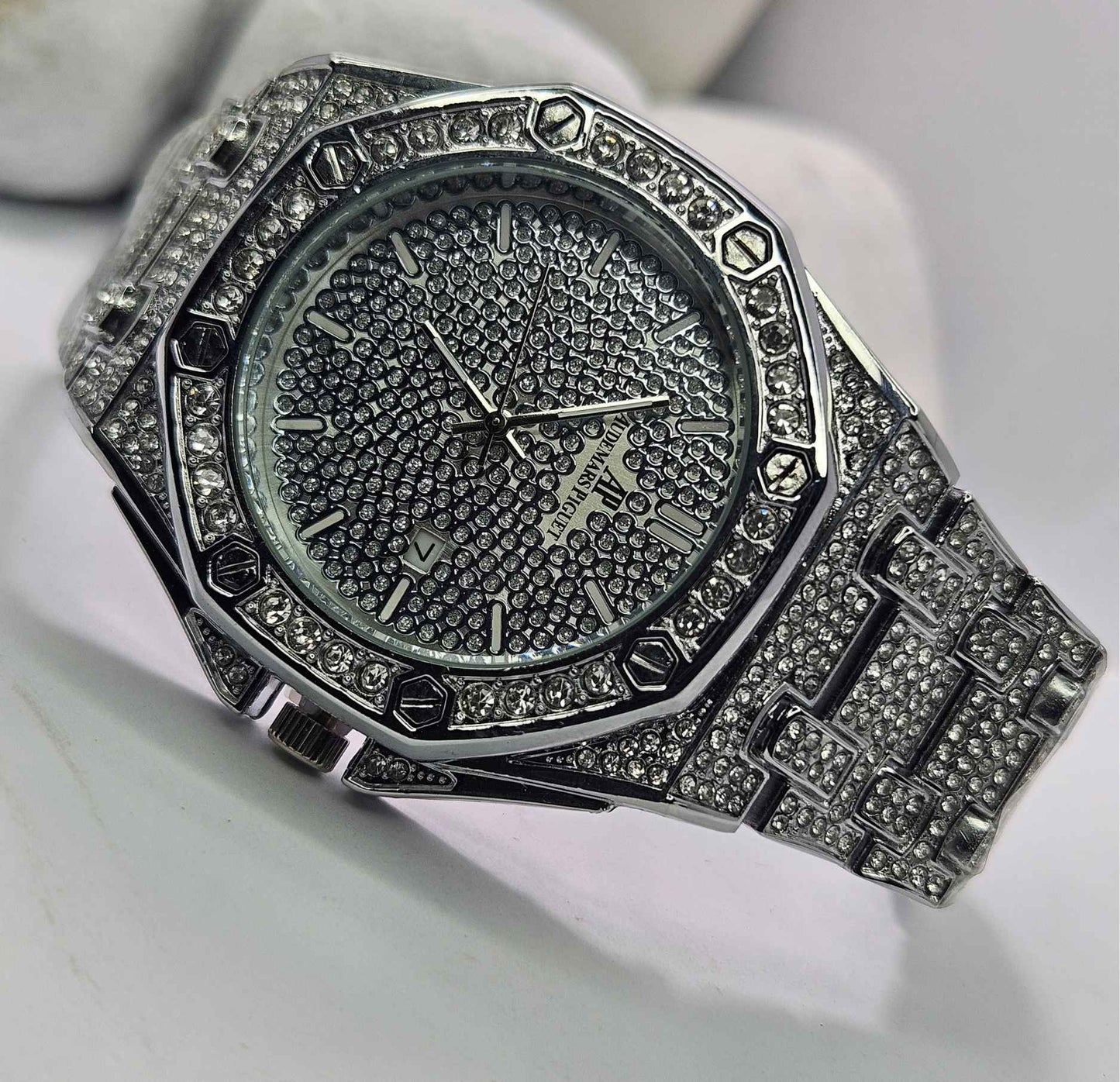 Audemars Piguet Royal Oak 41MM Silver Stone Dial