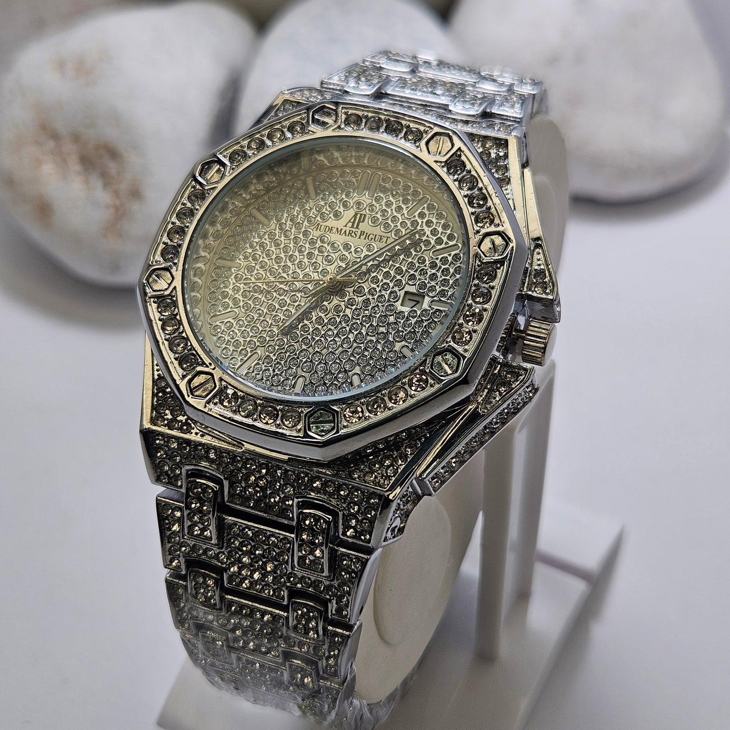 Audemars Piguet Royal Oak 41MM Silver Stone Dial