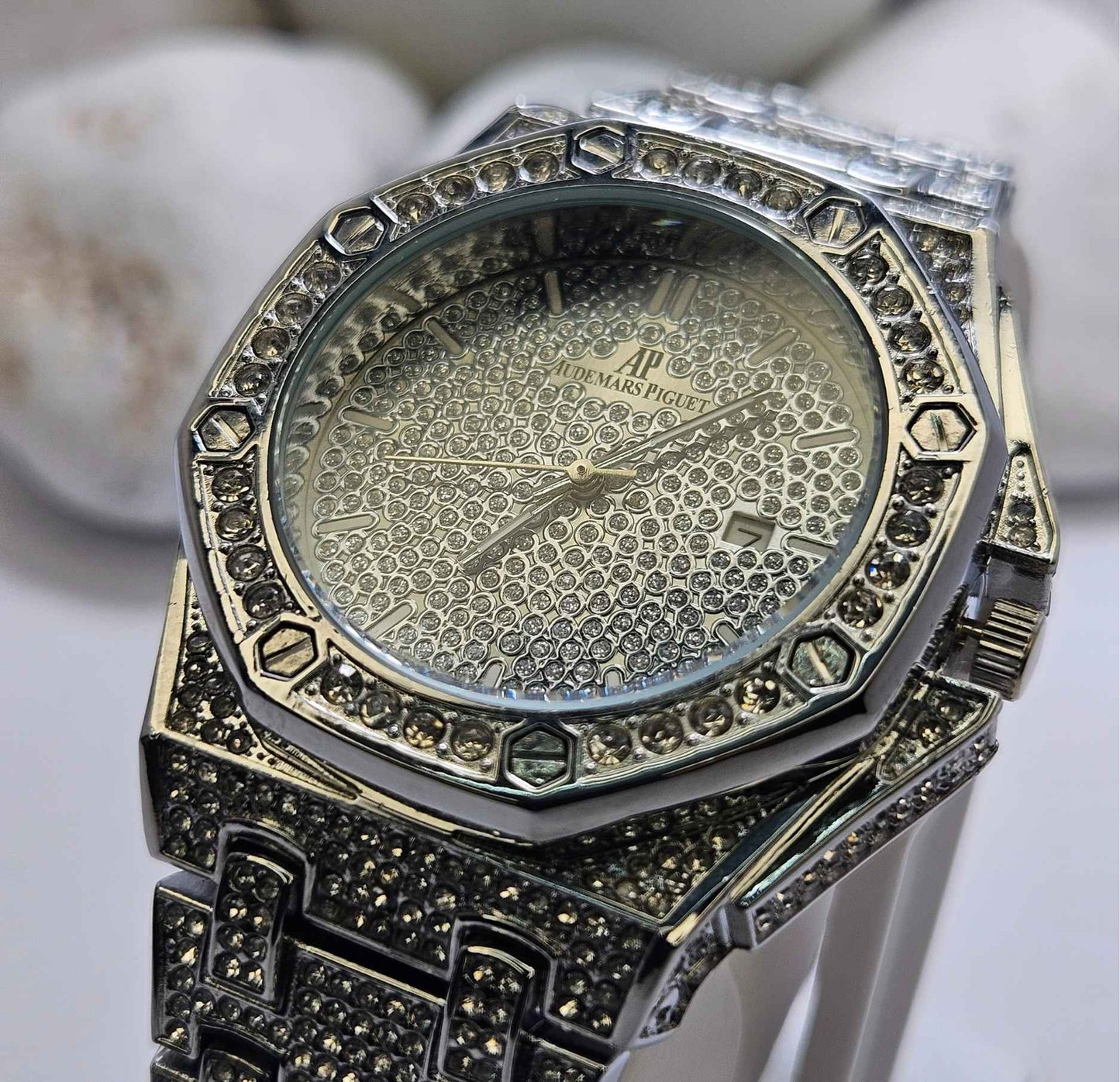 Audemars Piguet Royal Oak 41MM Silver Stone Dial