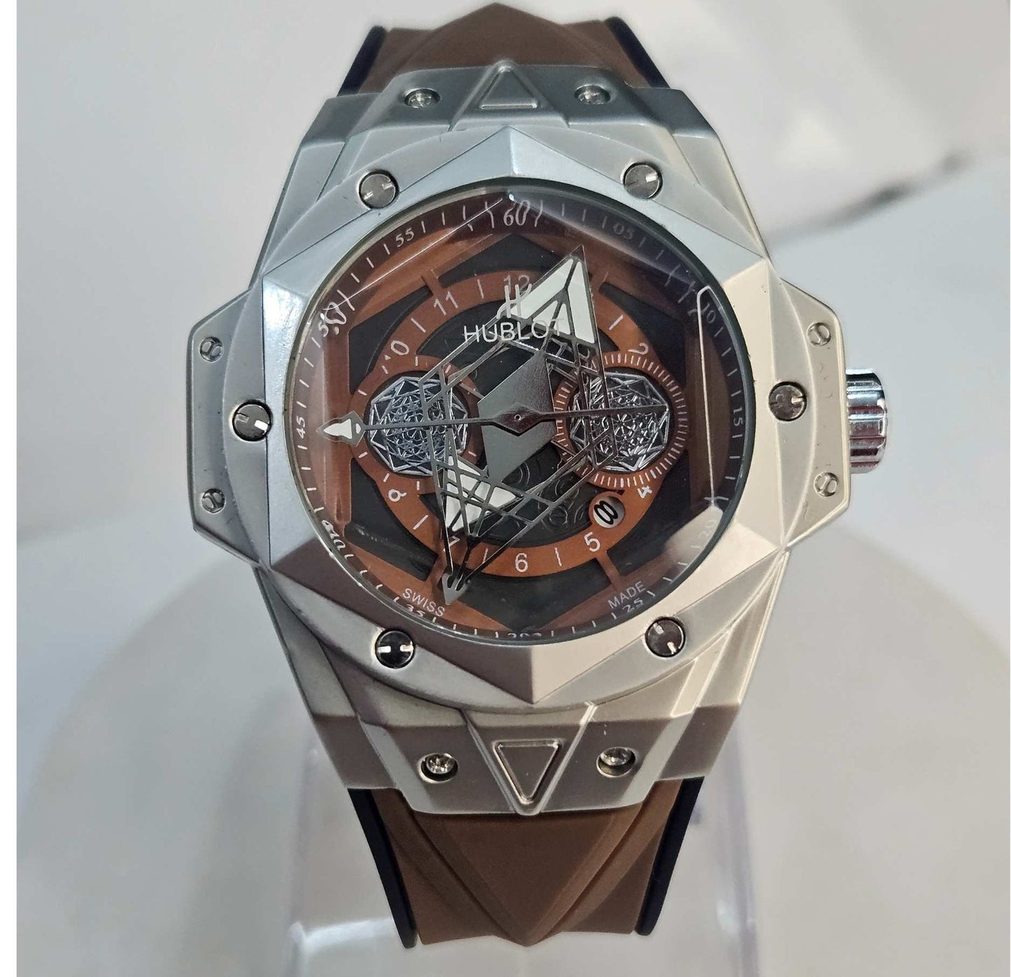 Hublot Geneve HG-548514 (Masterpiece) Premium High Quality Men's Watch Bronze-Edition