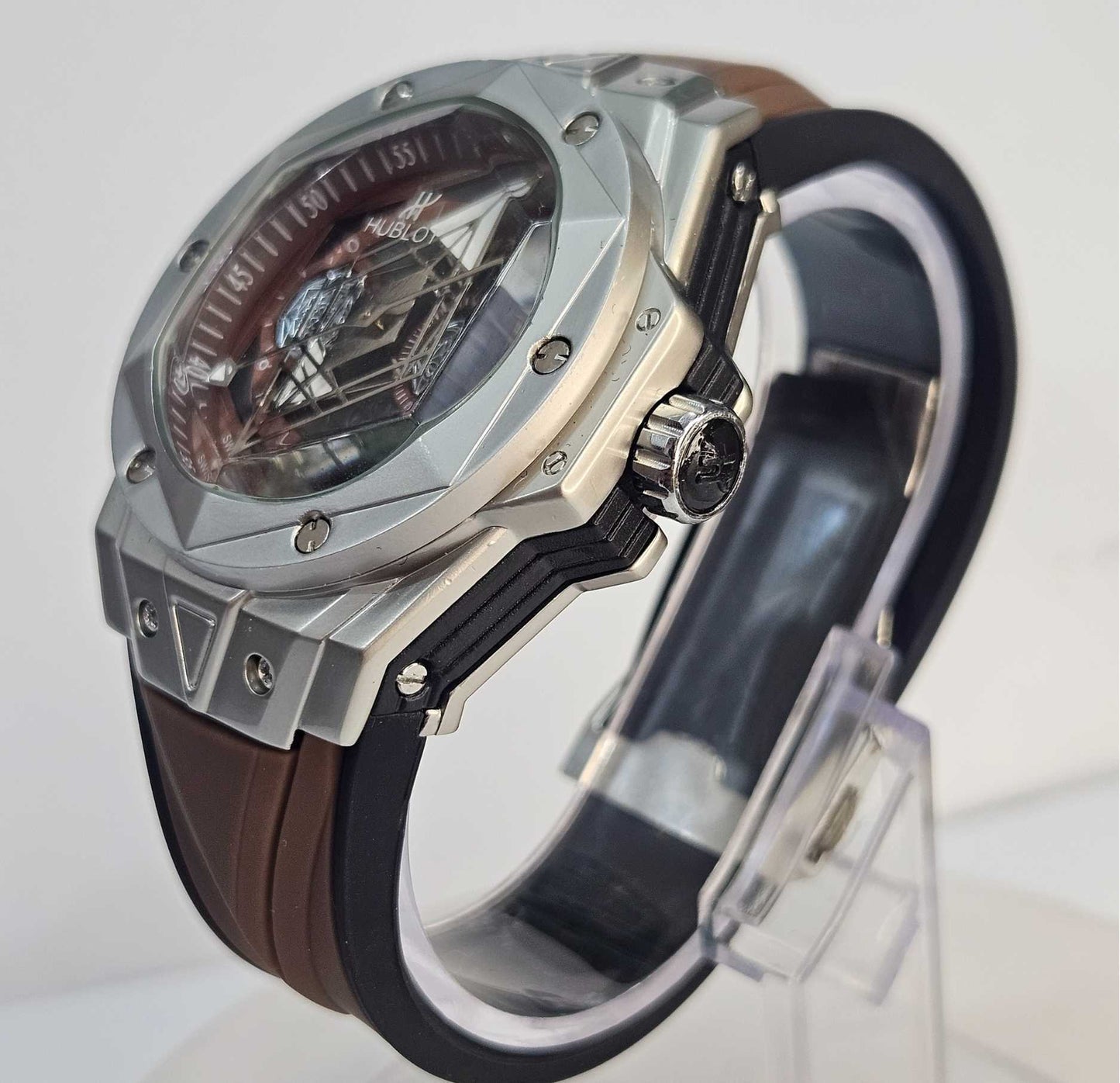 Hublot Geneve HG-548514 (Masterpiece) Premium High Quality Men's Watch Bronze-Edition