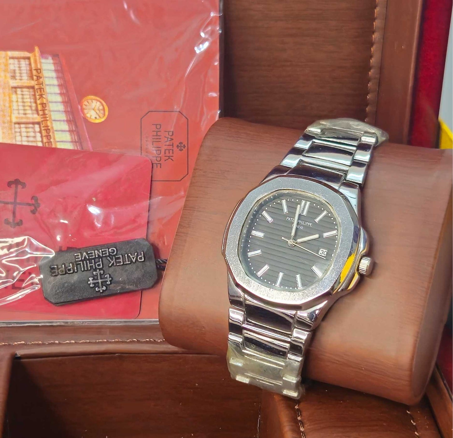 Patek Philippe Geneve (Masterpiece) Stainless Steel Chain Luxury Watch Edition