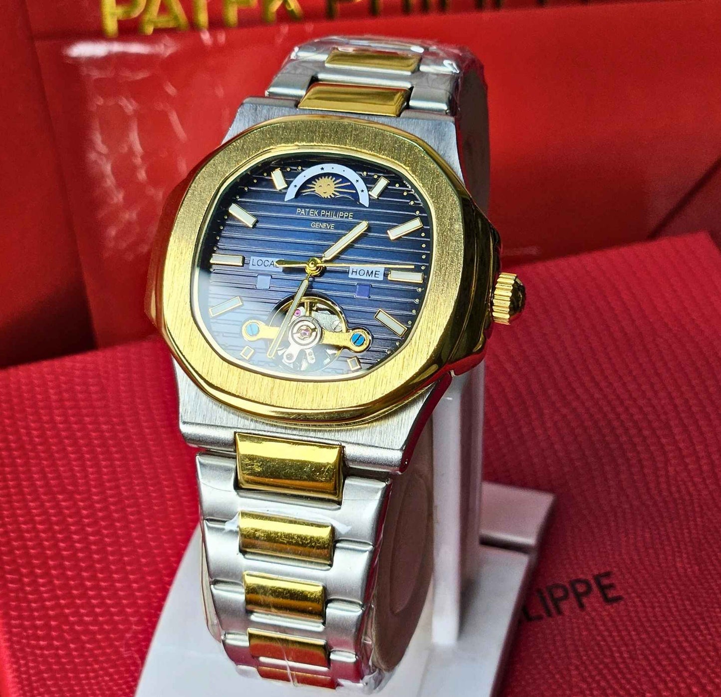 Patek Masterpiece Automatic Watch Day & Night Function Swiss Precision