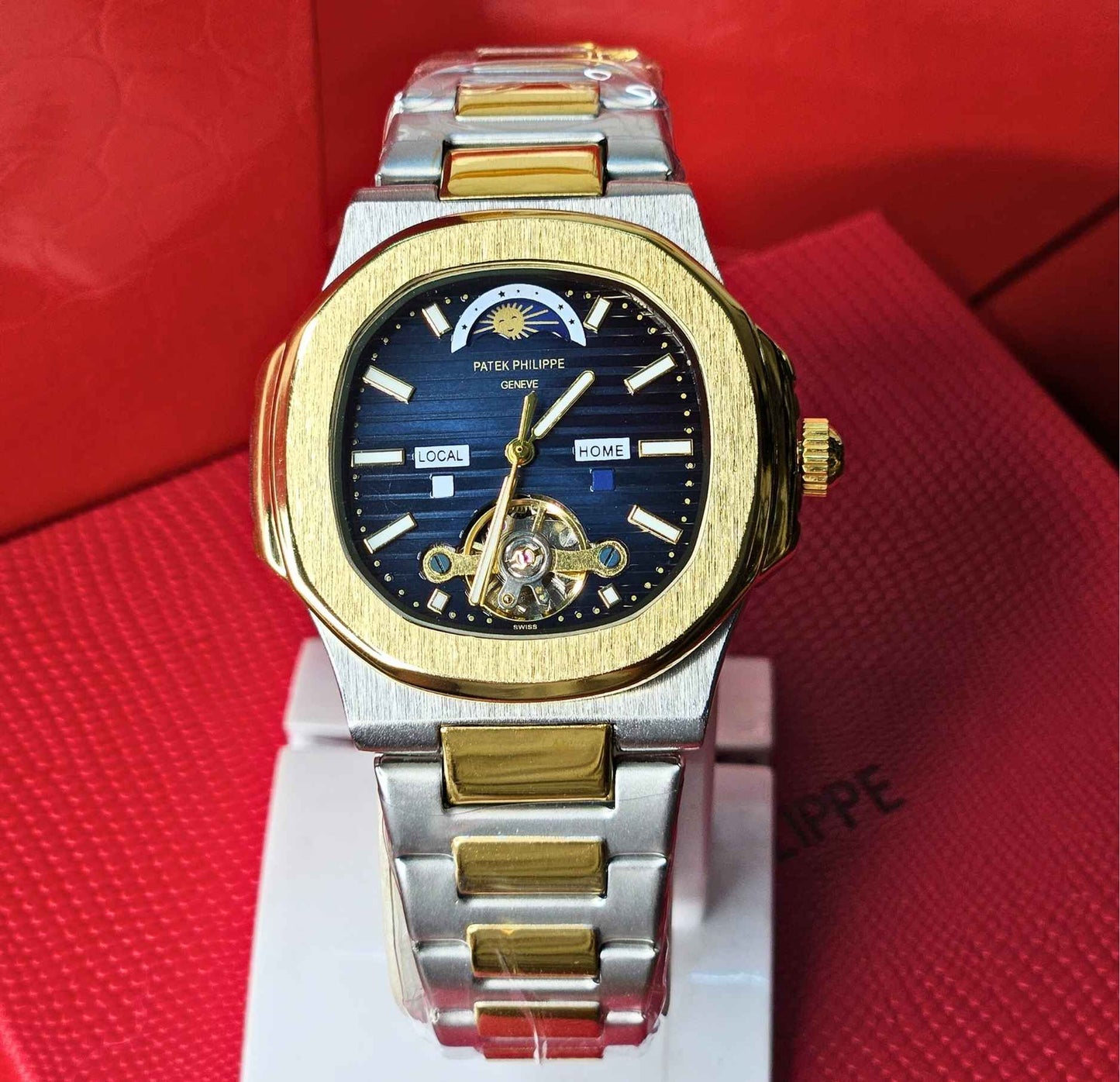 Patek Masterpiece Automatic Watch Day & Night Function Swiss Precision