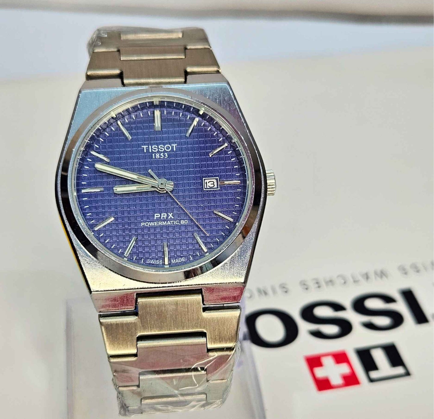 Premium Quality Tissot PRX Master Quality Blue-Dial Edition