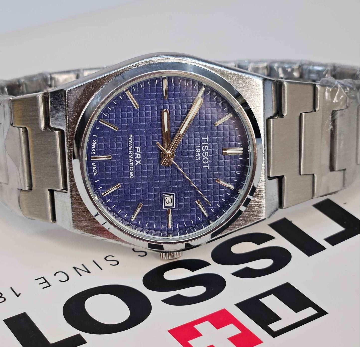 Premium Quality Tissot PRX Master Quality Blue-Dial Edition