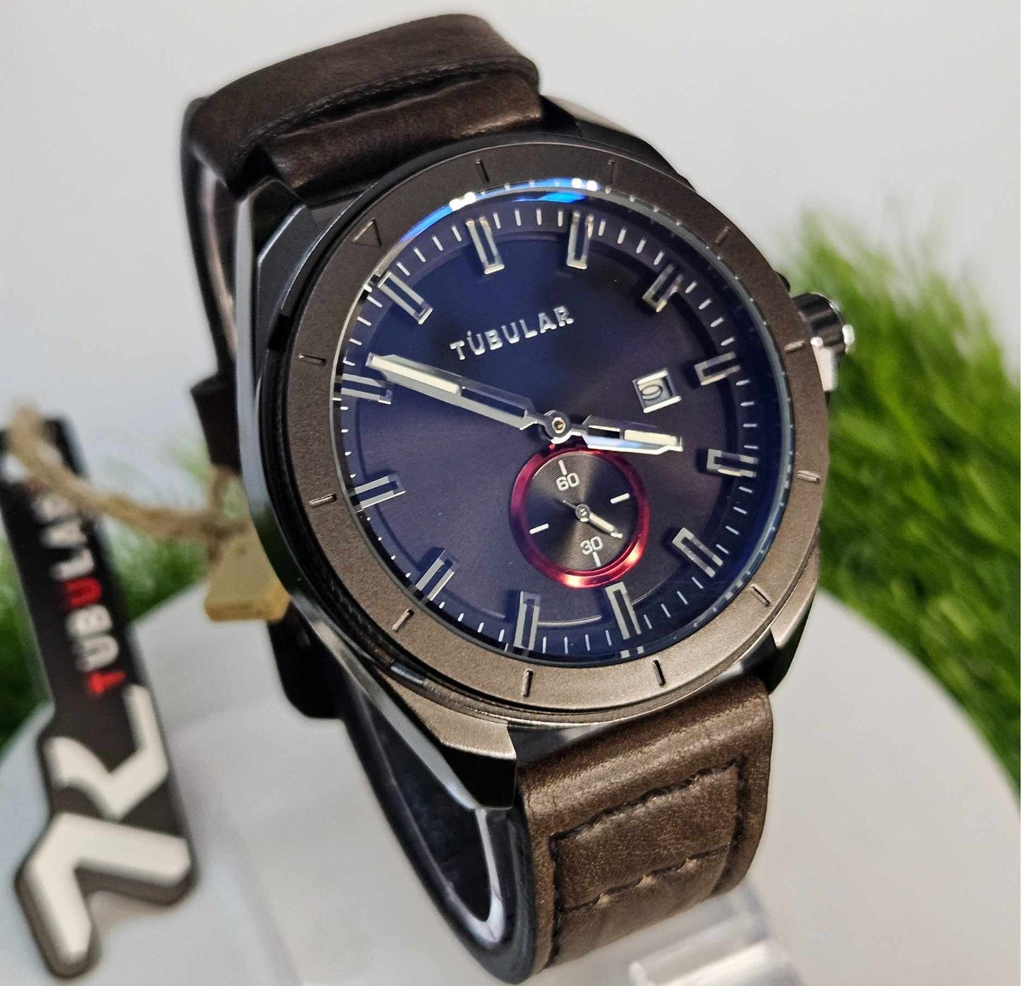 Tubular TB-849721 Branded Luxury Watch with Sub-Second Display