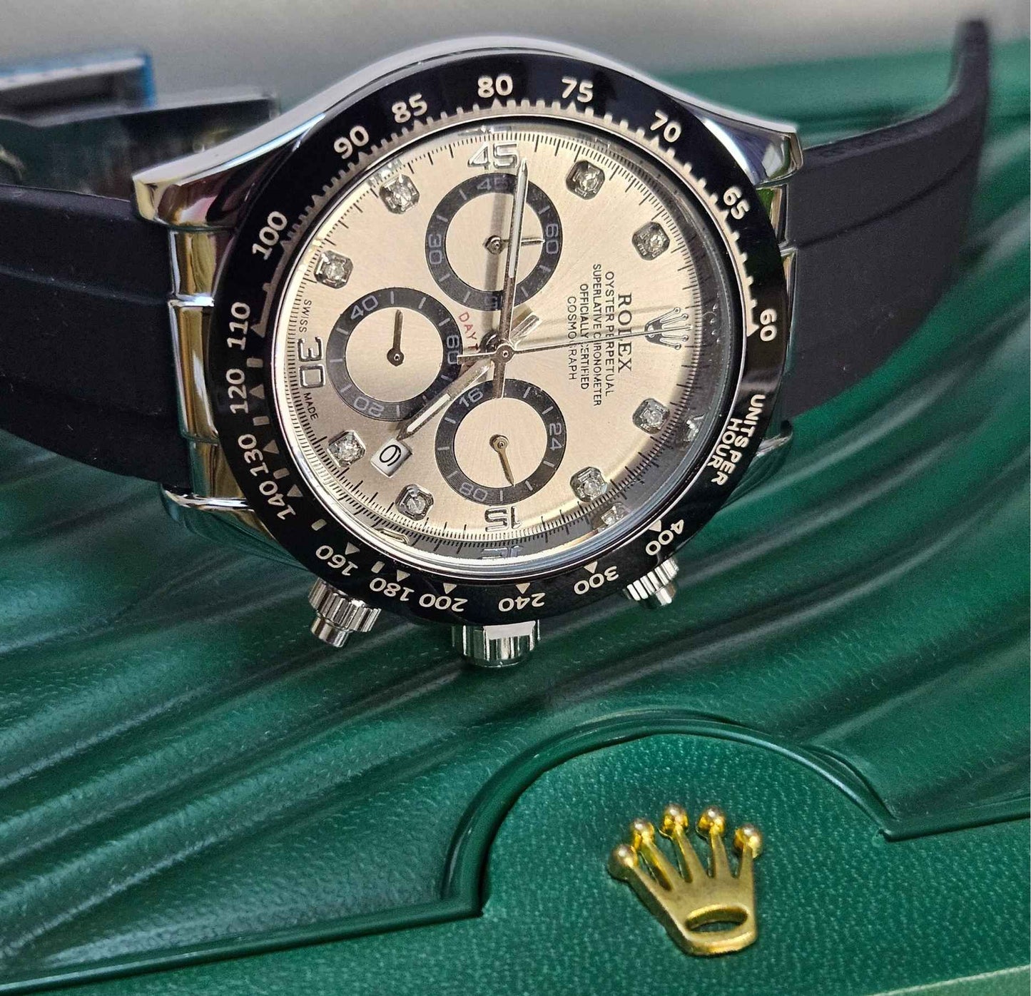 Rolex Cosmograph Daytona Chronograph (Masterpiece) Quality Luxury Silver Edition