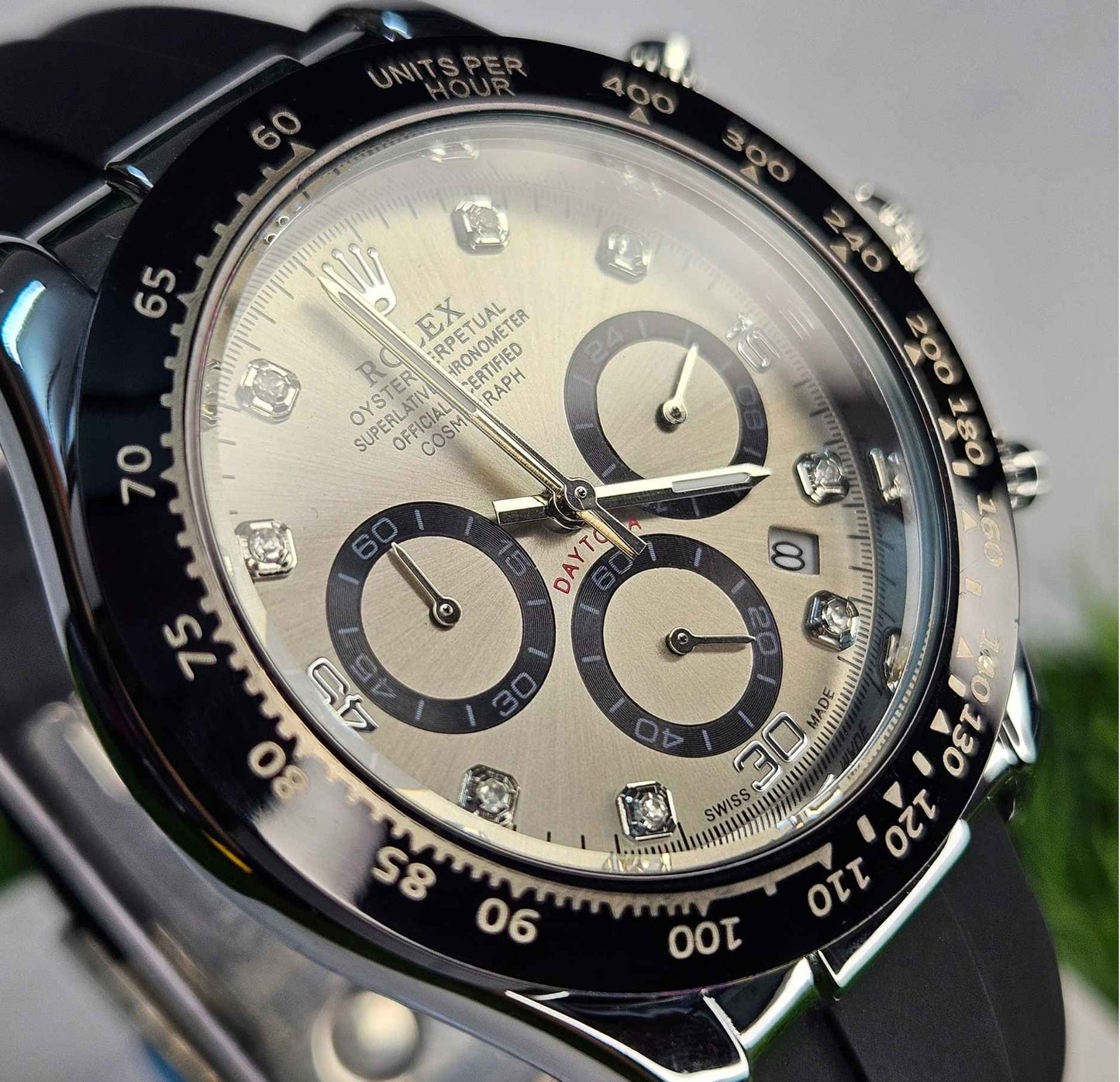 Rolex Cosmograph Daytona Chronograph (Masterpiece) Quality Luxury Silver Edition