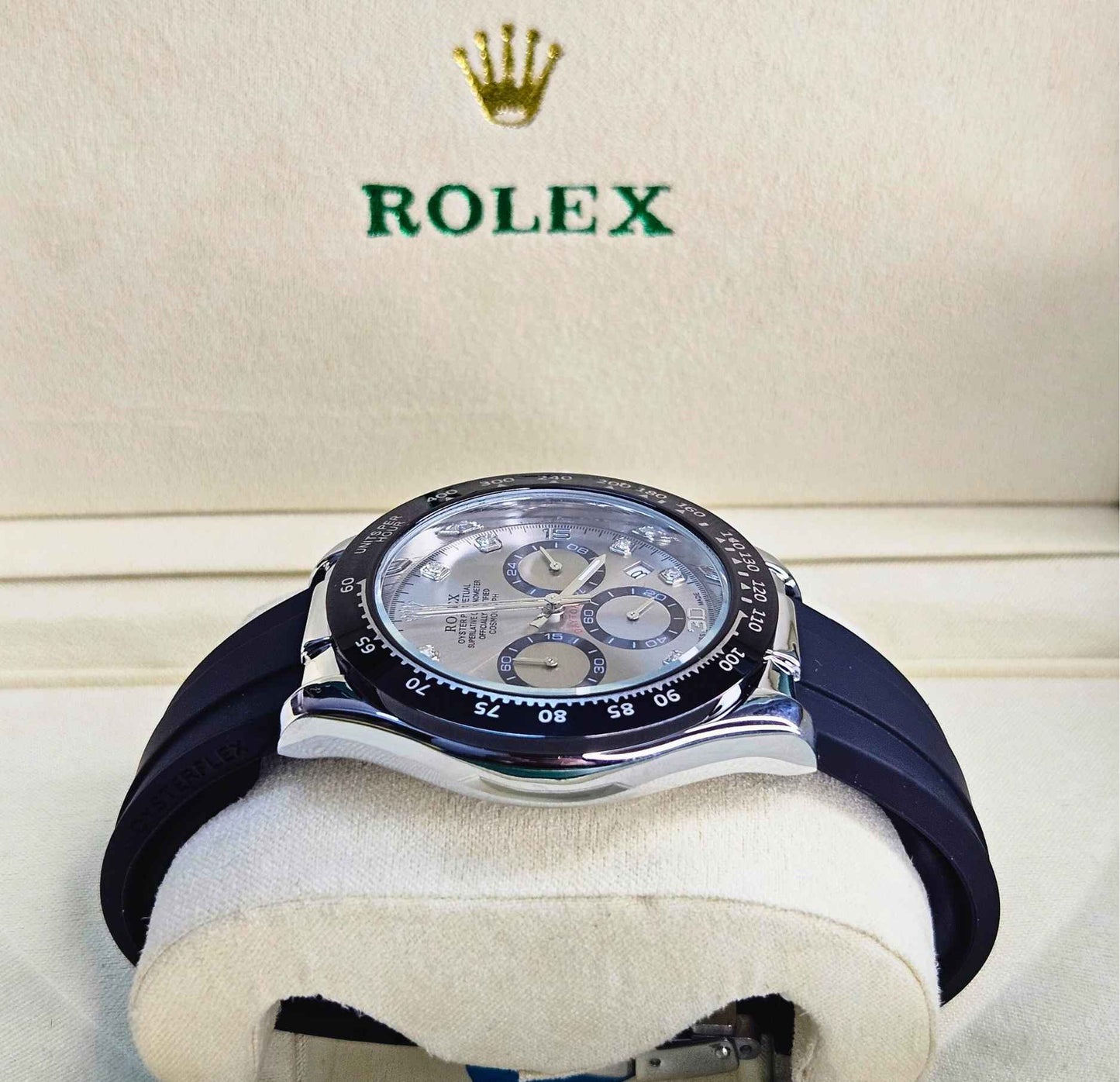 Rolex Cosmograph Daytona Chronograph (Masterpiece) Quality Luxury Silver Edition