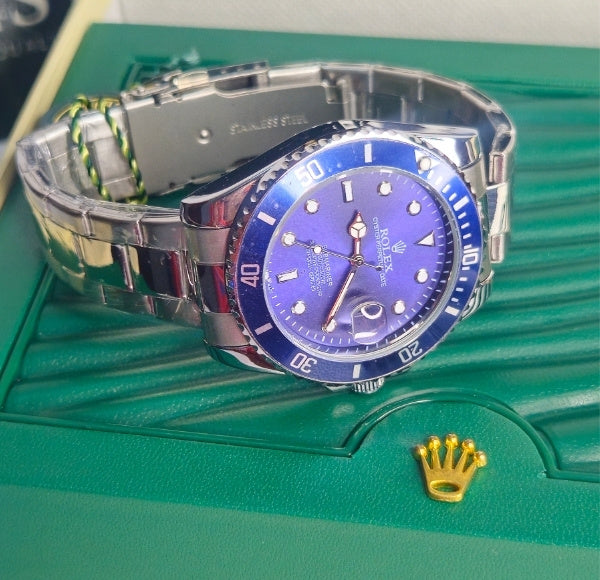 Rolex Submariner Date Just - Stainless Steel Blue Dial Edition