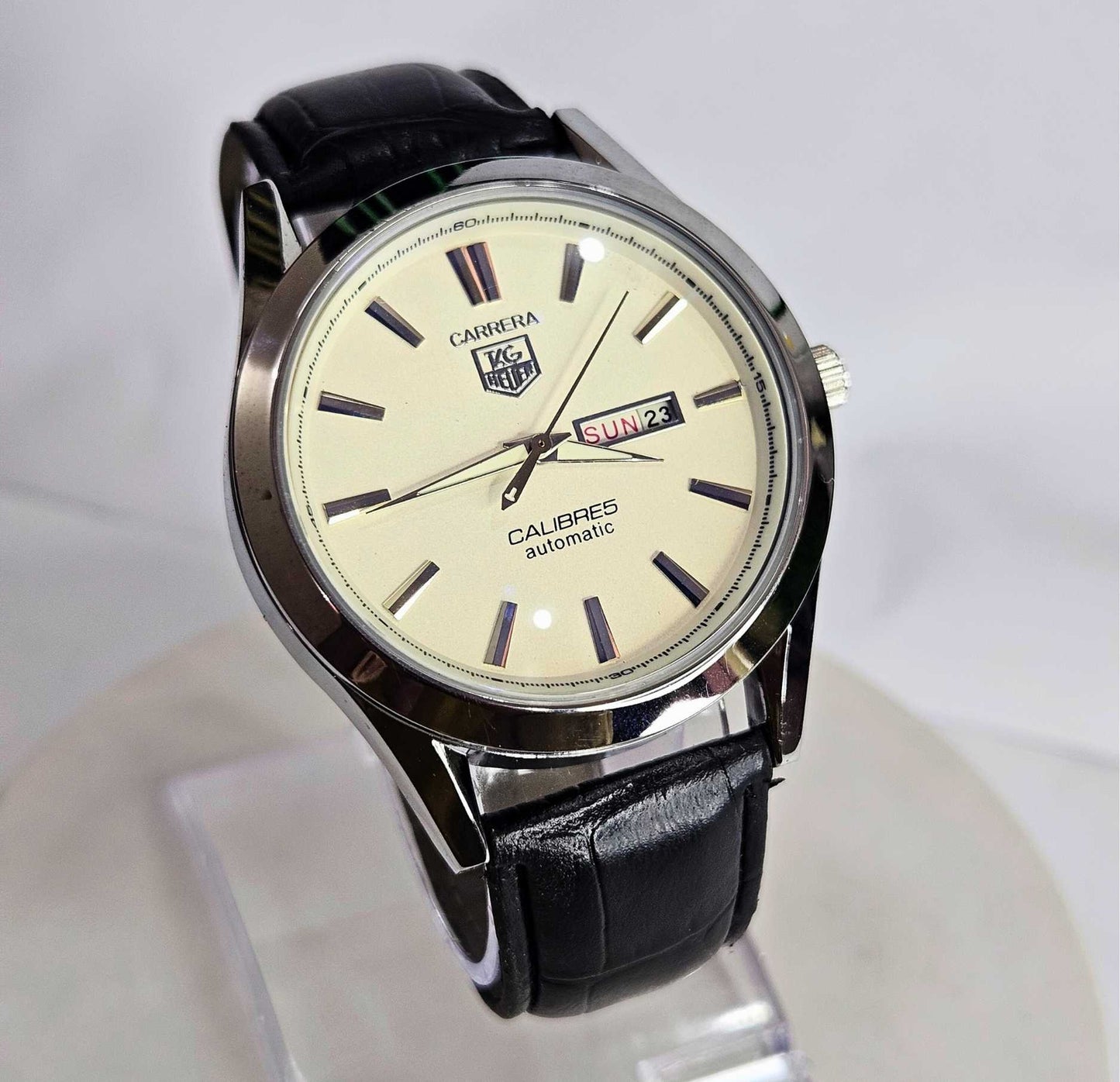 Tag Heuer Calibre 5 (Masterpiece) Men's Luxury Watch Black Edition