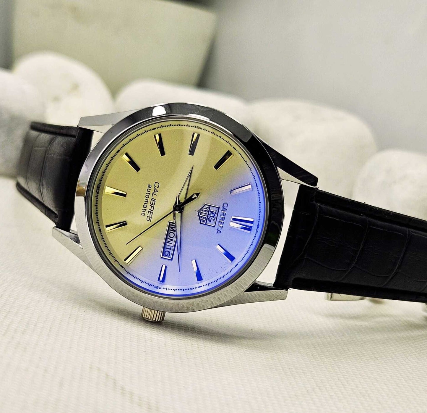 Tag Heuer Calibre 5 (Masterpiece) Men's Luxury Watch White Edition