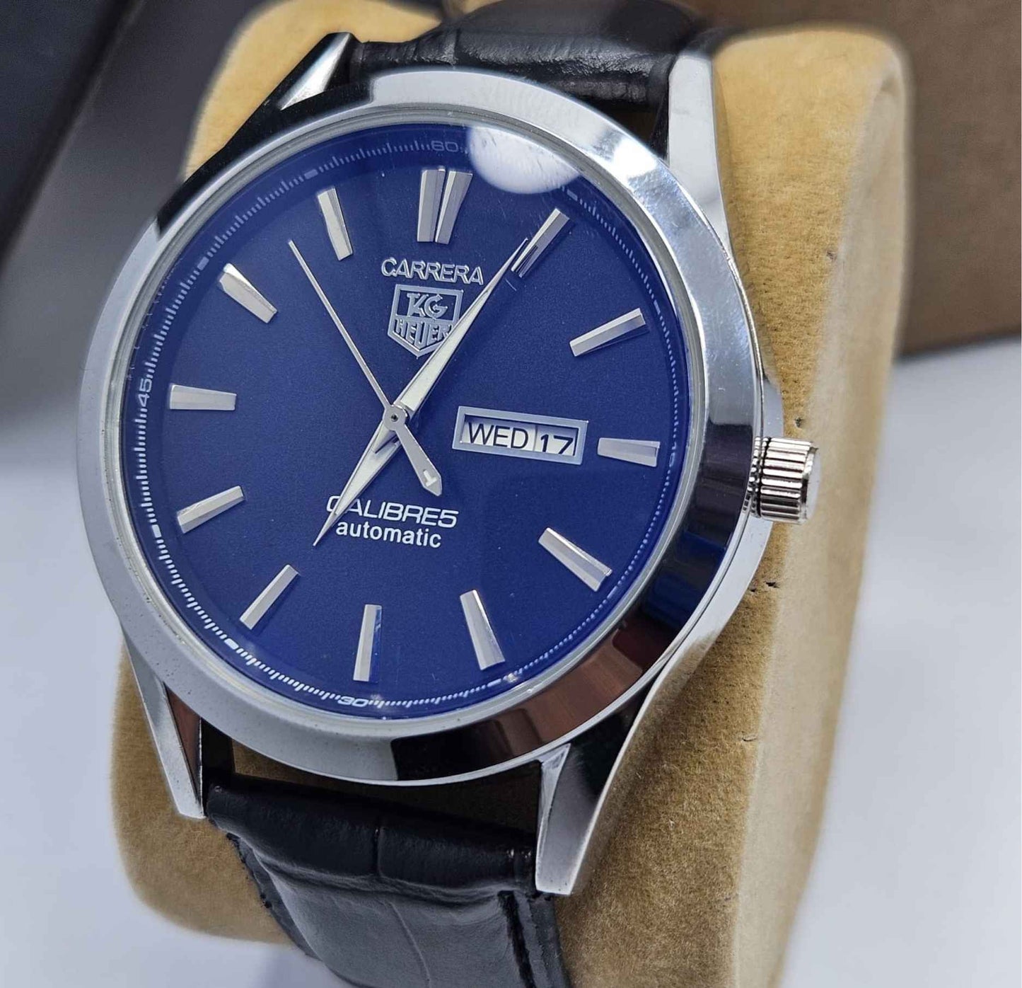 Tag Heuer Calibre 5 (Masterpiece) Men's Luxury Watch Black Edition