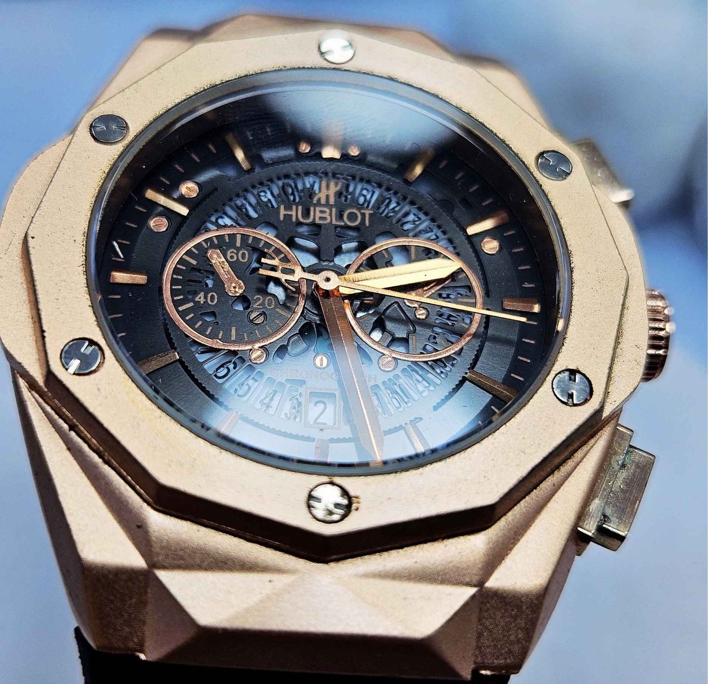 Hublot Geneve Rose Gold Premium Quality Watch Edition