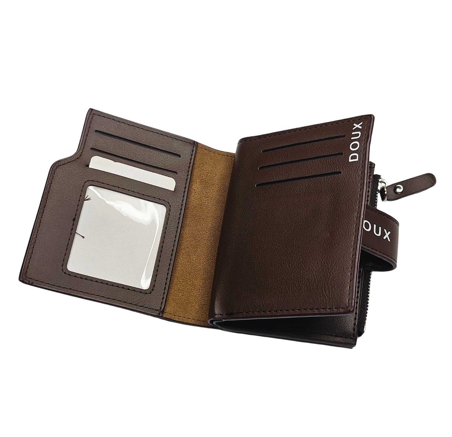 Doux Men’s Luxury Leather Wallet with Extra Card Slots