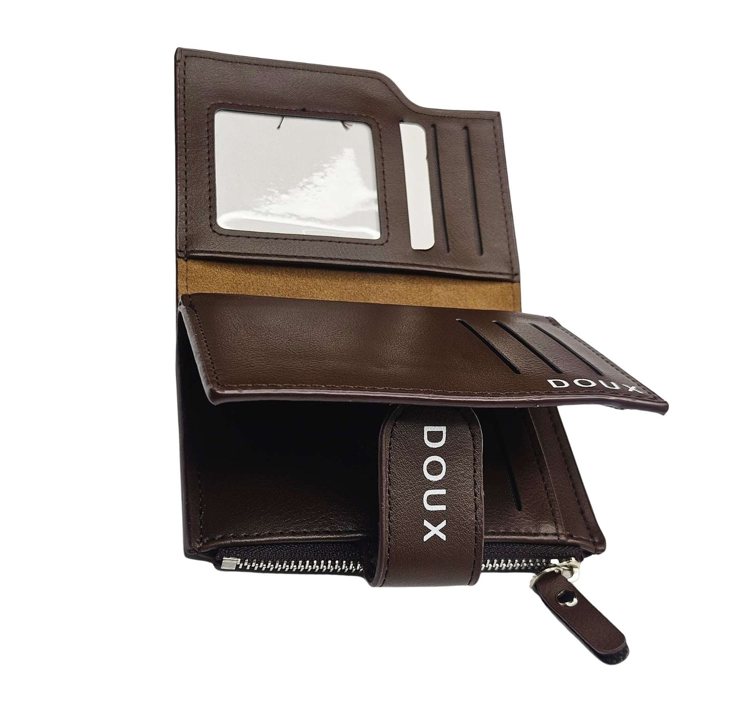 Doux Men’s Luxury Leather Wallet with Extra Card Slots