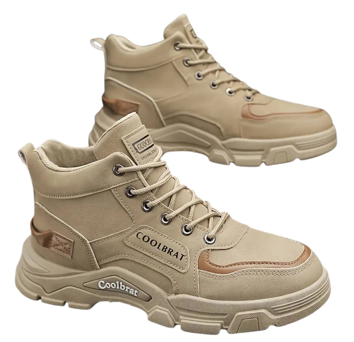 Men's Durable Lace-Up Sneakers – Comfortable & Breathable