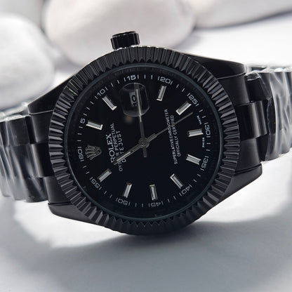 Rolex Oyster Perpetual Black Premium Luxury Edition