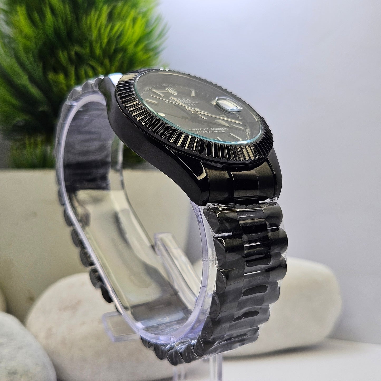 Rolex Oyster Perpetual Black Premium Luxury Edition