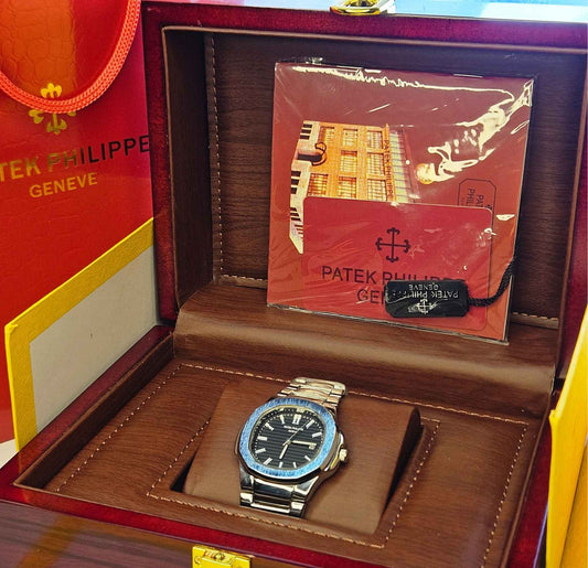 Patek Philippe Geneve (Masterpiece) Stainless Steel Chain Luxury Watch Edition