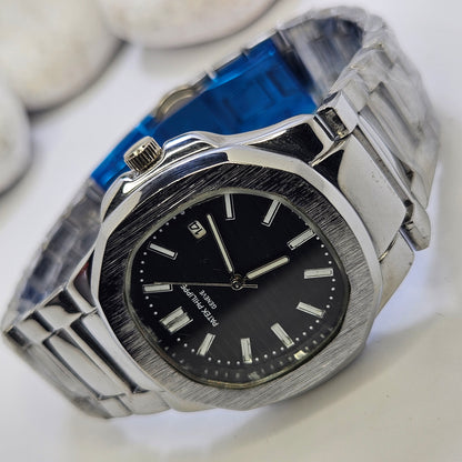 Patek Philippe Geneve (Masterpiece) Stainless Steel Chain Luxury Watch Edition