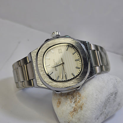 Patek Philippe Geneve (Masterpiece) Stainless Steel Chain Luxury Watch Edition