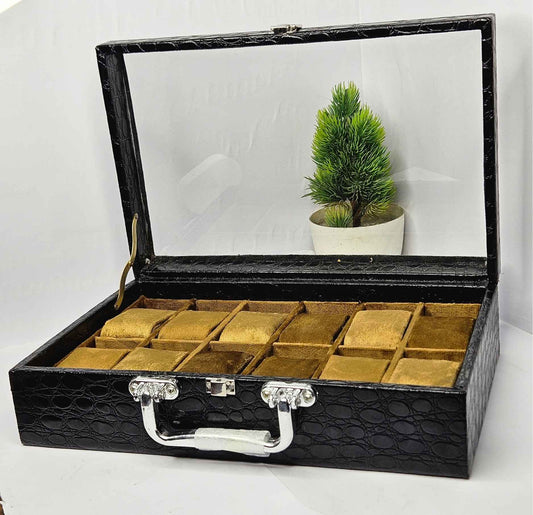 12 Slots Wrist Watch Storage Box