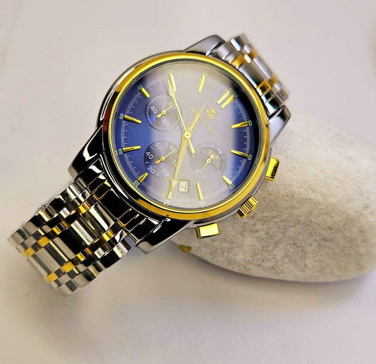 Maixiluo Men's Luxury Stainless Steel Chronograph Watch