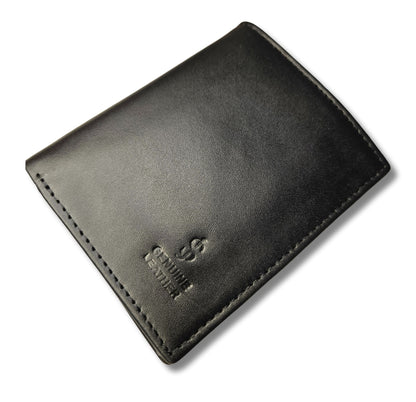 High-Quality Men’s Executive Slim Coffee Brown Leather Wallet
