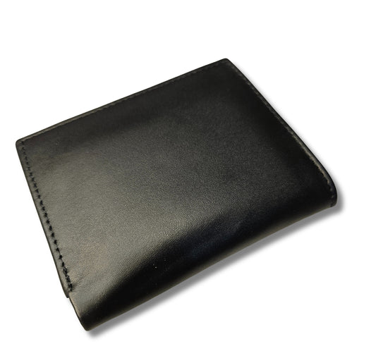 High-Quality Men’s Executive Slim Coffee Brown Leather Wallet