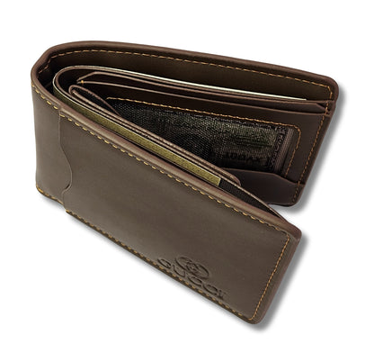 Premium Quality Gucci Leather Wallet - Brown