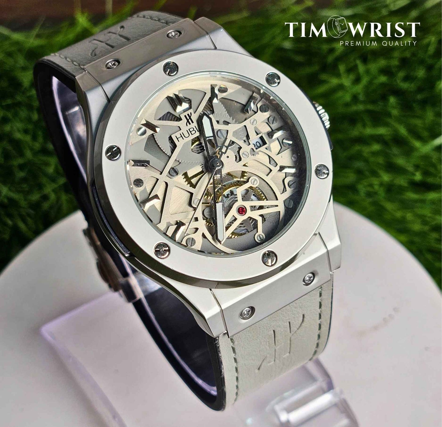 Hublot Geneve (Masterpiece) Inspired Skeleton Dial Watch Luxury Edition