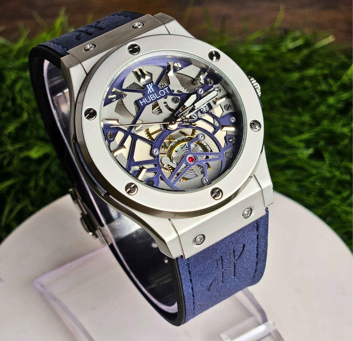 Hublot Geneve (Masterpiece) Inspired Skeleton Dial Watch Luxury Edition