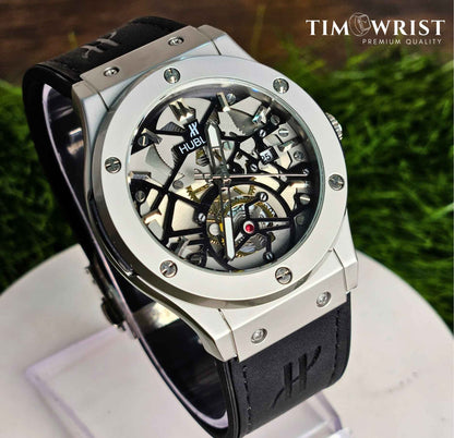 Hublot Geneve (Masterpiece) Inspired Skeleton Dial Watch Luxury Edition