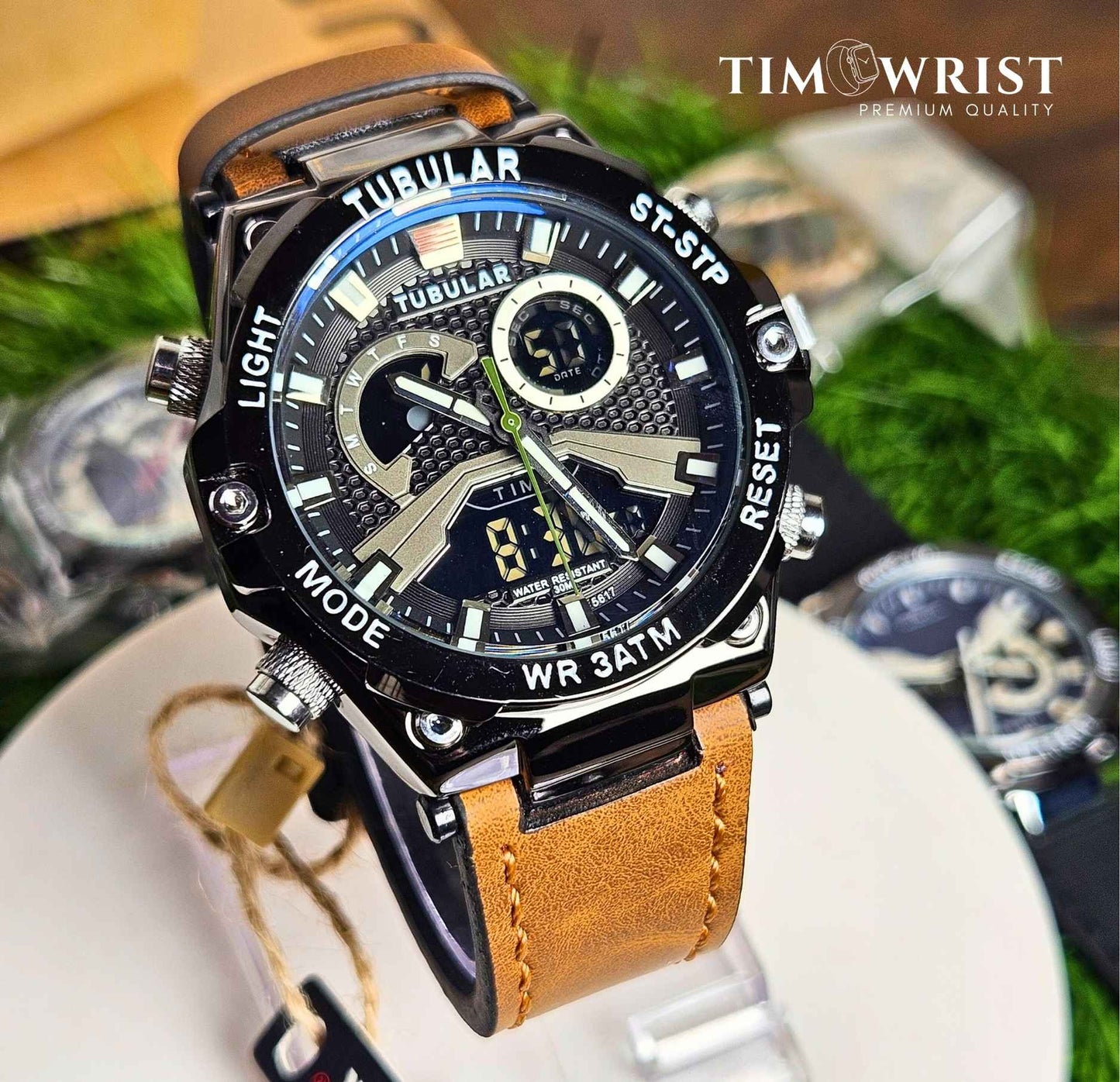 Tubular TB-54660 Branded Men's Chronograph Watch Luxury Edition