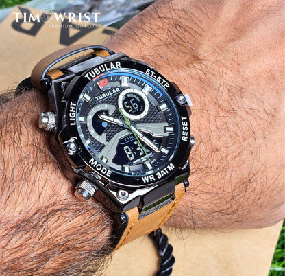 Tubular TB-54660 Branded Men's Chronograph Watch Luxury Edition