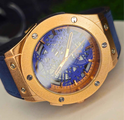 Hublot Geneve Rose Gold Luxury Quality Watch Edition