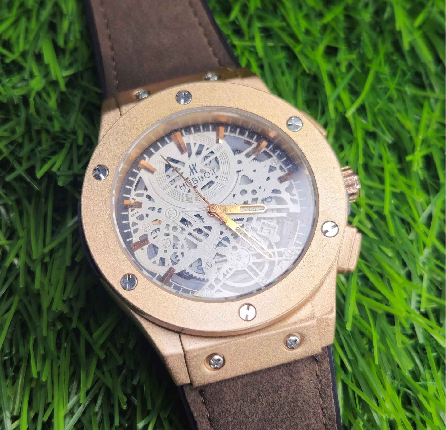Hublot Geneve Rose Gold Luxury Quality Watch Edition