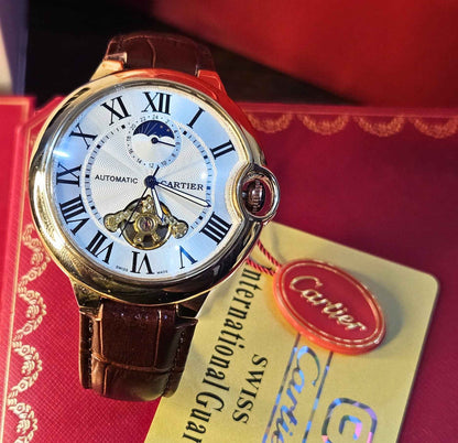 Cartier Masterpiece Automatic Watch Swiss Precision & Master Lock