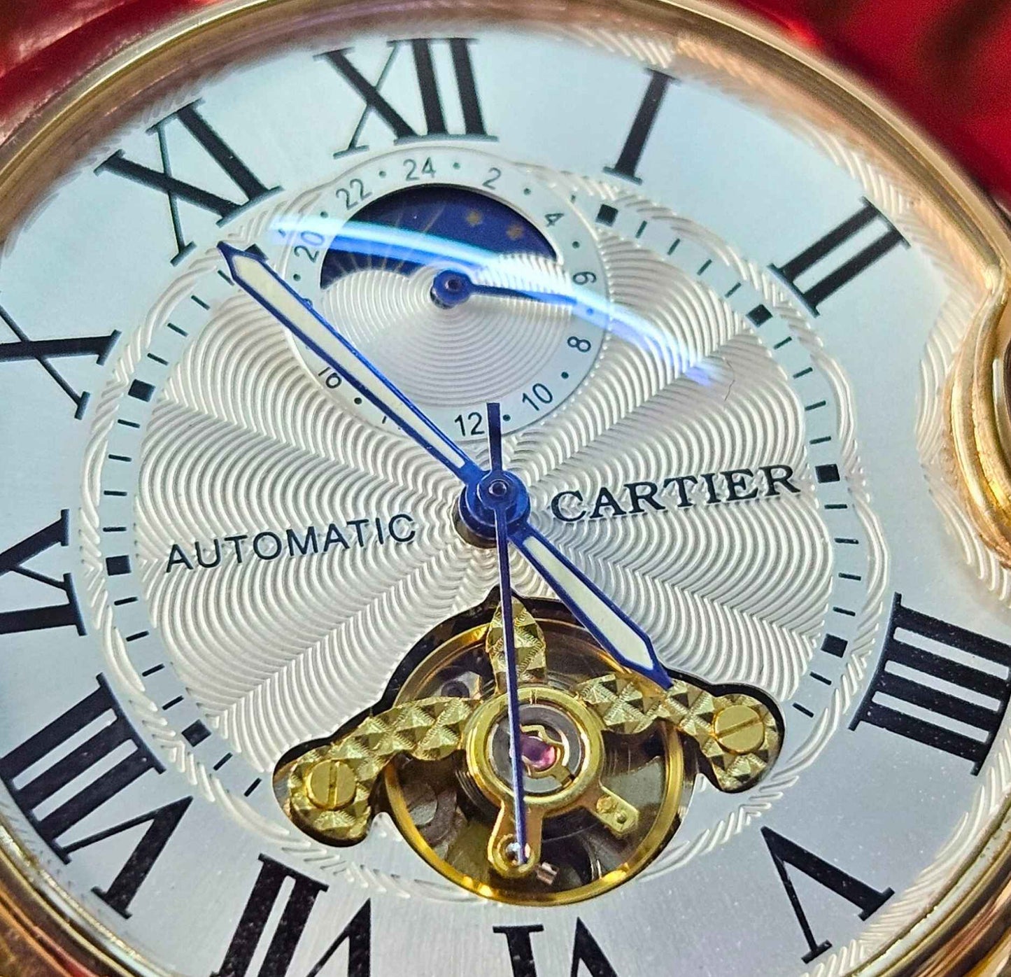 Cartier Masterpiece Automatic Watch Swiss Precision & Master Lock