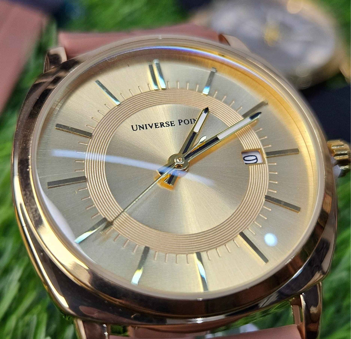 Premium Branded Universe Point Original Watch White-Dial Edition