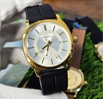 Premium Branded Universe Point Original Watch Black-Dial Edition