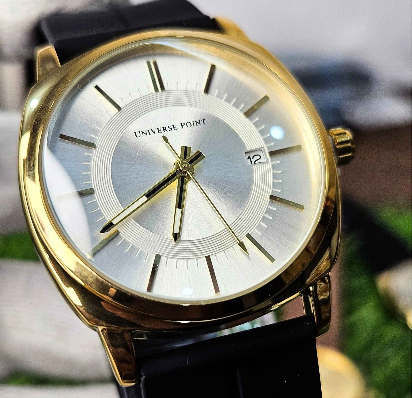 Premium Branded Universe Point Original Watch White-Dial Edition