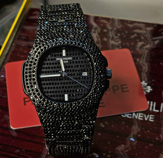 Patek Philippe Iced-toned Masterpiece Premium Quality Black Edition